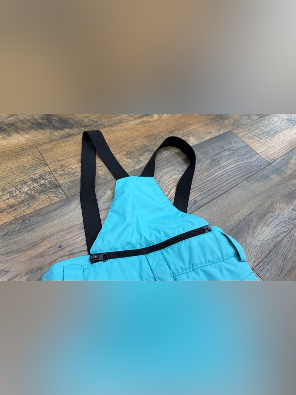 Reima Terrie Ski Snowboard Pants Girl’s Size 10 / 140, Turquoise Reimatec Winter - Picture 9 of 10
